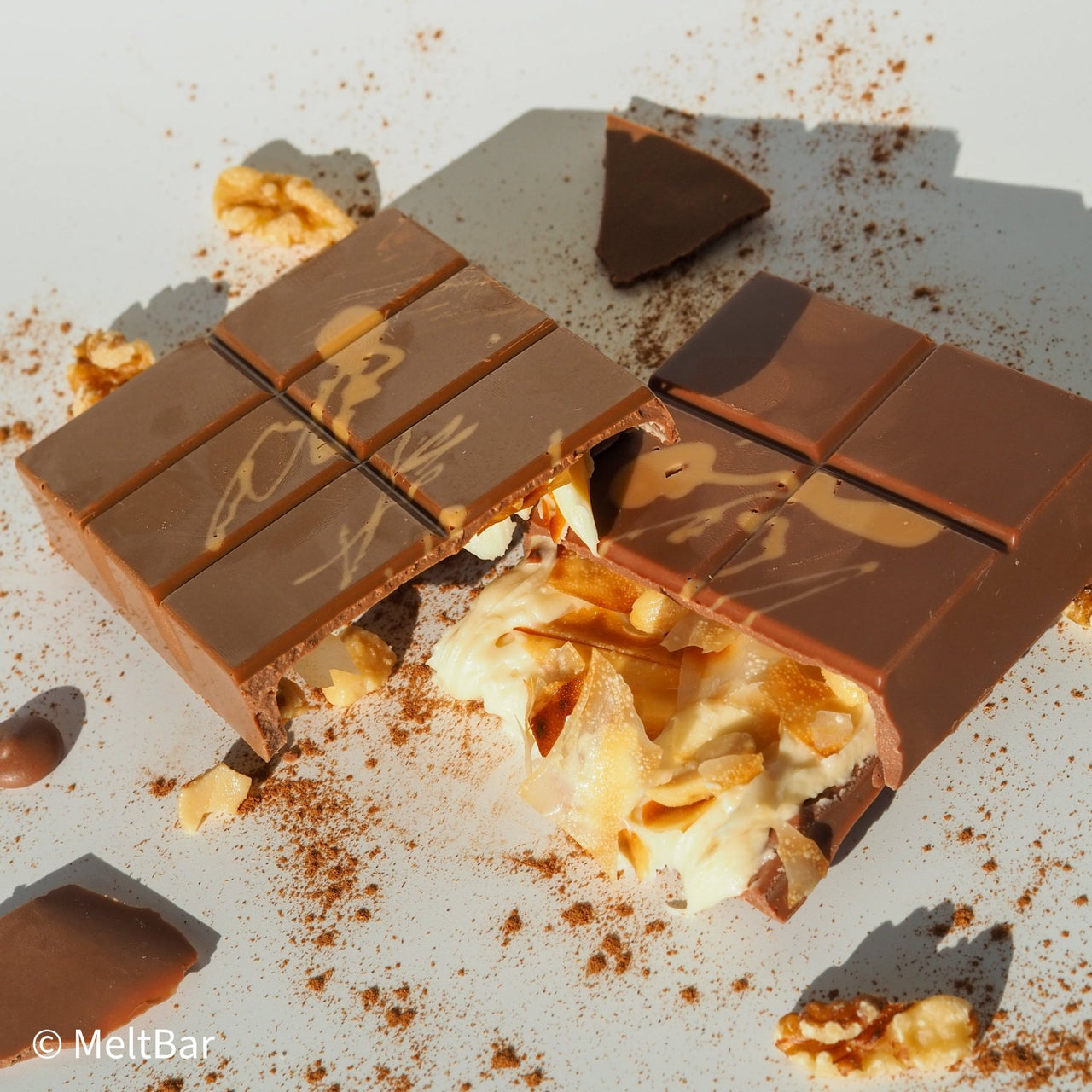 Baklava bar - MeltBar - Filled chocolate bar
