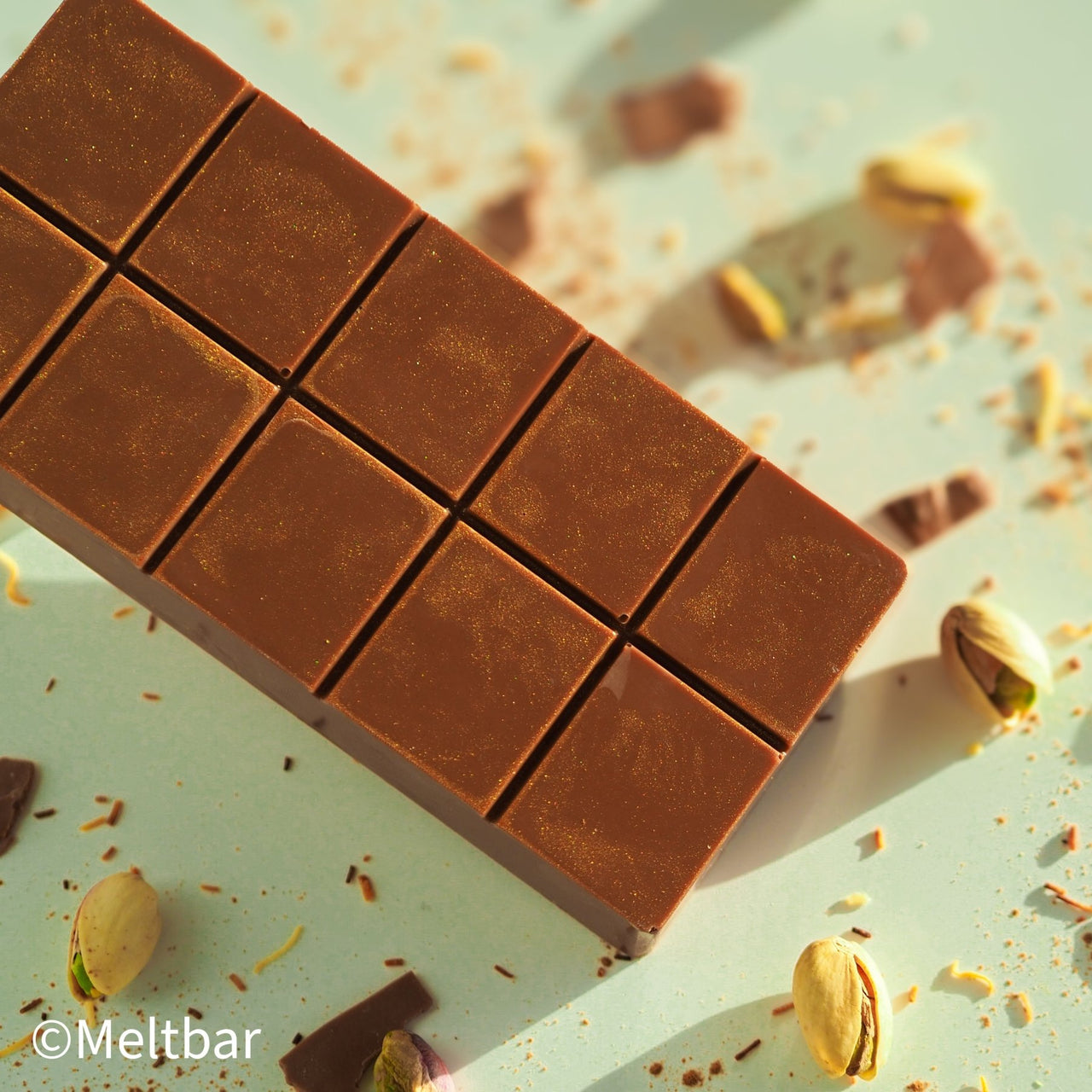 Dubai chocolate - MeltBar - Filled chocolate bar