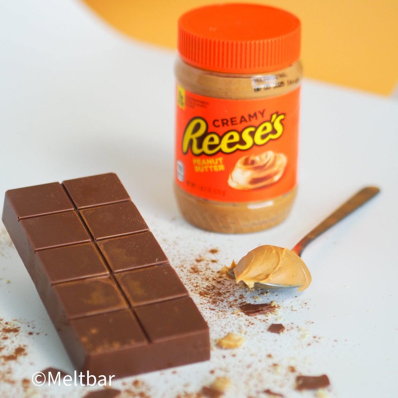 Peanut butter bar - MeltBar - Filled chocolate bar